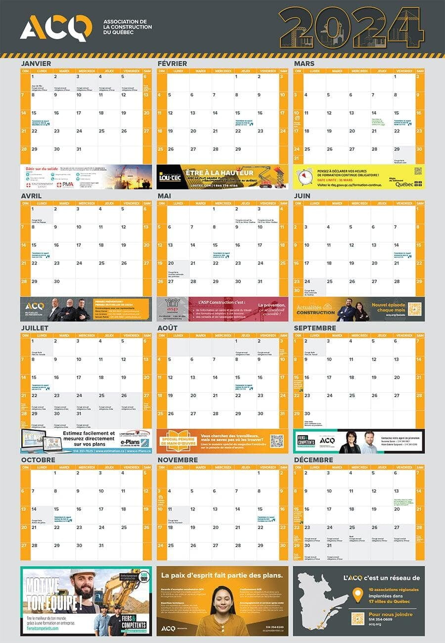 ACQ Calendar